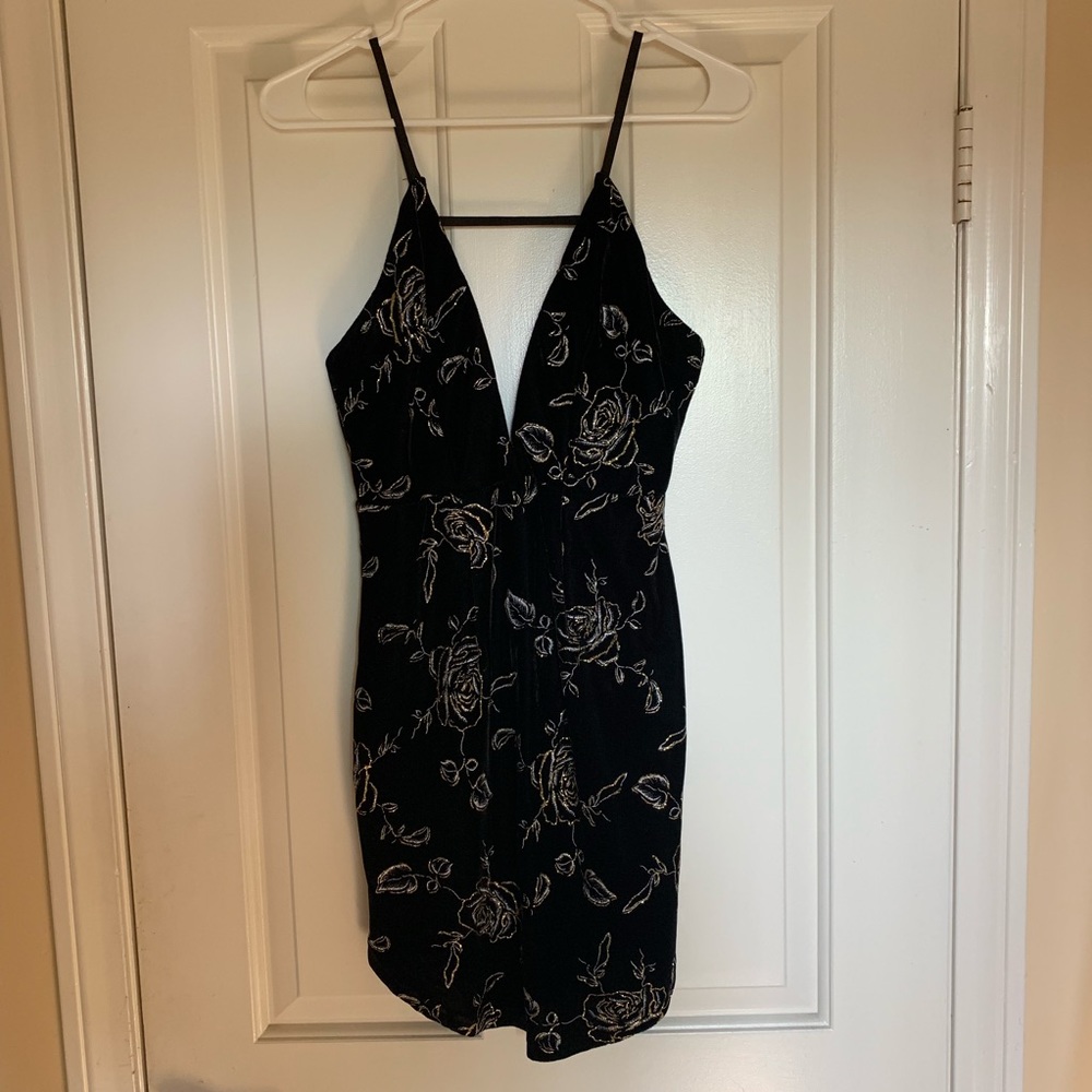 LF Velvet Mini Dress